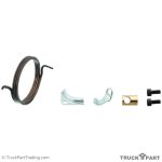 کیت گیرنده و خار و فنر راست مان